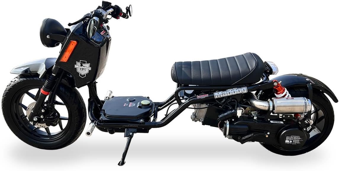 150CC ICEBEAR Stretched Scooter Generation 5 Scooter GEN V The Newest Generation, Ruckus Style Lightweight and Agile, Digital Speedometer, and a Leisure Ride PMZ150-22 Street Legal