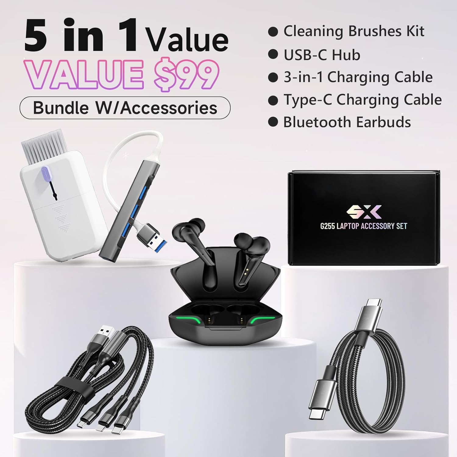 HP 2026 17.3″ FHD Laptop Computer, Intel Core i3-N305, Windows 11 Pro, Copilot AI, Up to 9.5H Battery Life for Student & Business, Wi‑Fi6, Bluetooth5.4, with Accessory (32GB RAM | 1TB SSD)