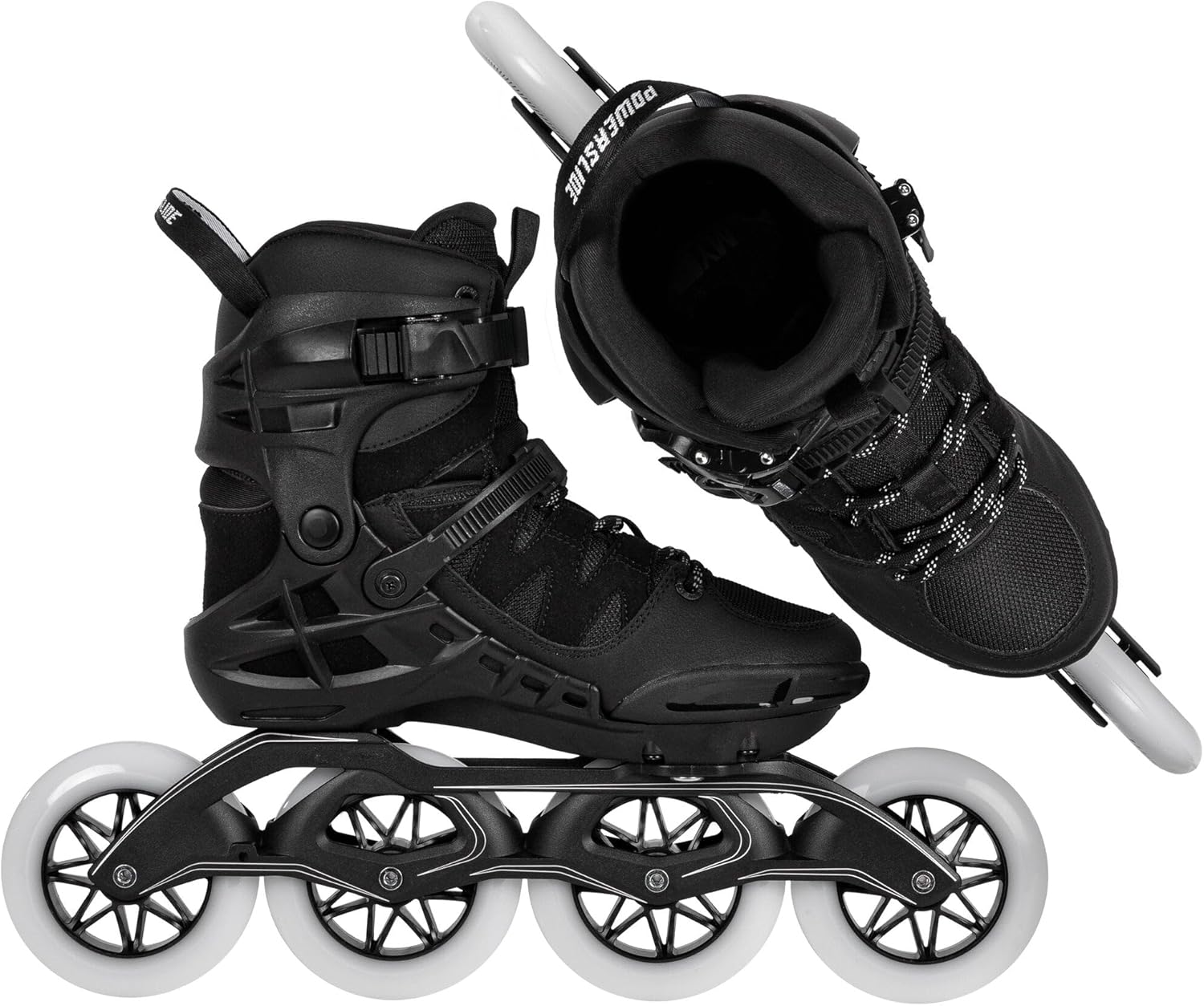 PS Phuzion Argon Road 110 Skates Black Mens 10.5 (44)