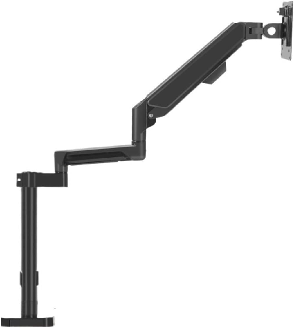 Monitor Stand Computer Rotating Lifting Bracket Cantilever Extension arm 79 cm Monitor Stand 17-27 inches(Black)