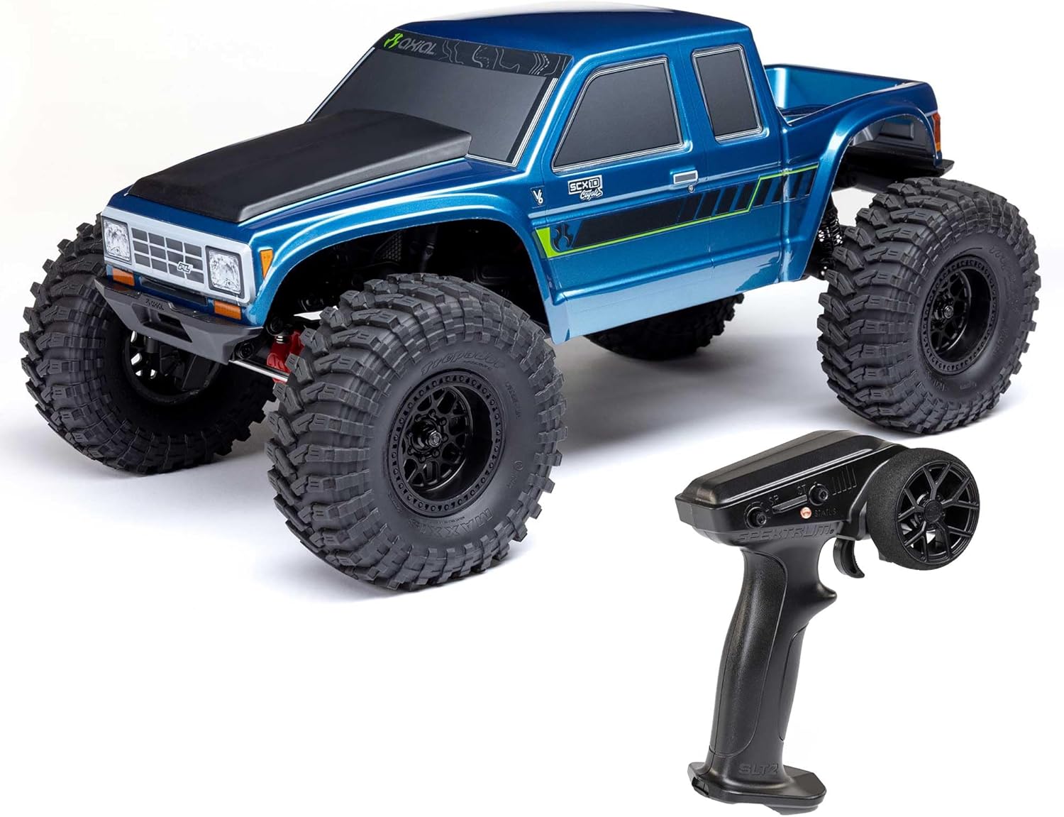Axial RC Truck 1/10 SCX10 III Coyote 4X4 RTR (Battery and Charger Not Included) Brushed Rock Crawler, Blue, AXI-2036T2