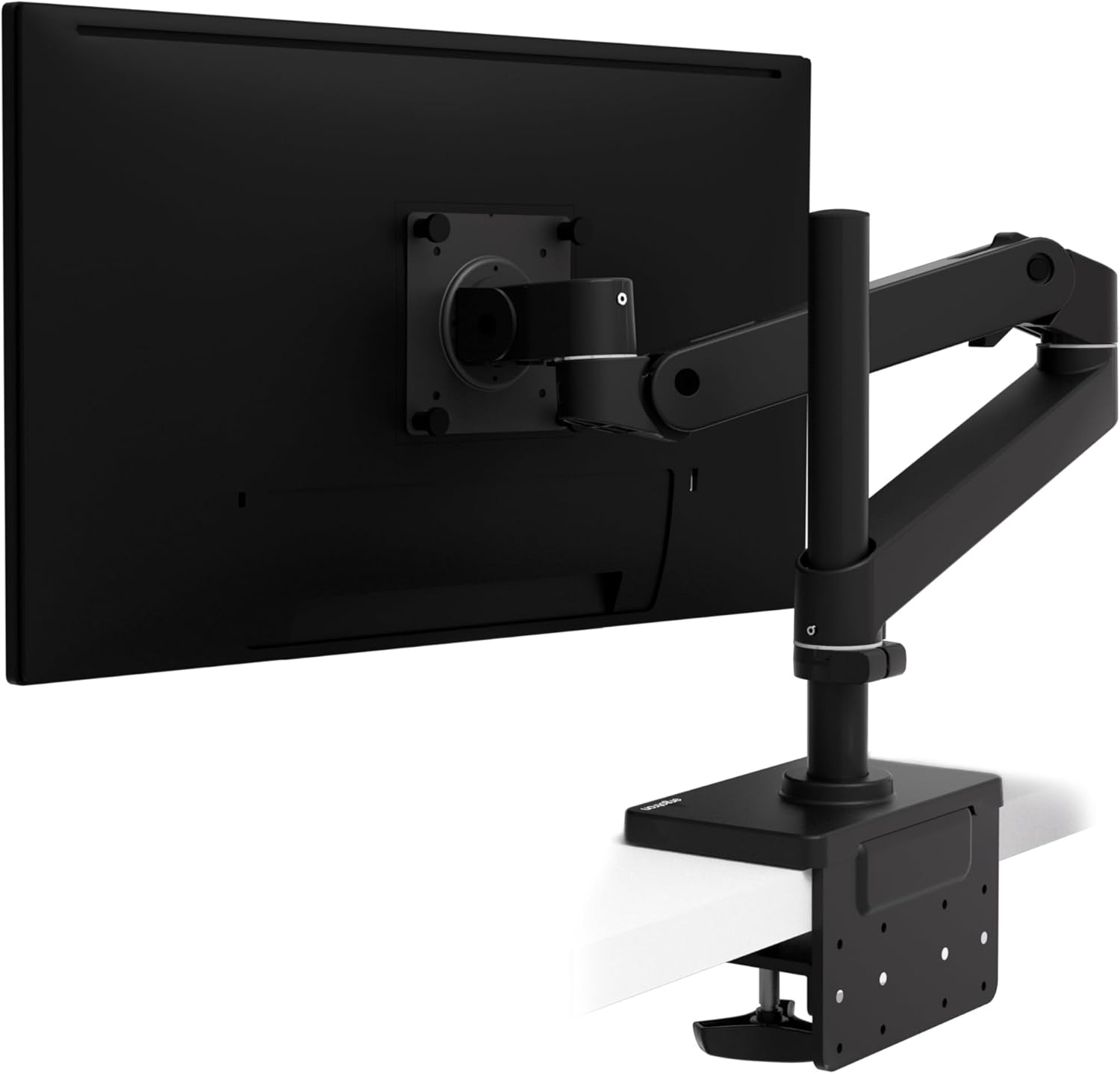 Ergotron – Upgraded LX Pro Premium Monitor Arm, Single Monitor Desk Mount – fits Flat Curved Ultrawide Computer Monitors up to 34 Inches, 4 to 22 lbs, VESA 75x75mm or 100x100mm – Tall Pole, Black