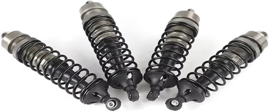 Rc Damper Shock Absorber For Losi 5ive-t Dtt For Rovan LT V5 Kmx2 1/5 87003 For Spring Shock Absorber RC Car Tracked Vehicle Parts And Accessories Upgrade Replacement(Gray)