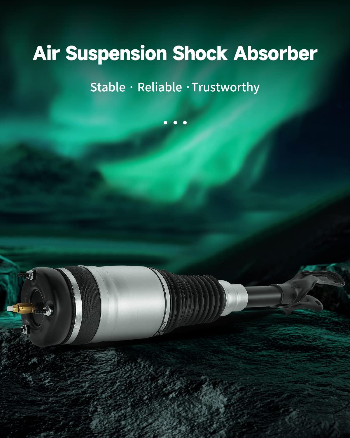 SCITOO Air Strut Suspension Kits Shocks Struts Suspensions Replacement Struts 1pcs Front Left 4WD Airmatic Kits fit for 2011-2016 for Jeep Grand for Cherokee