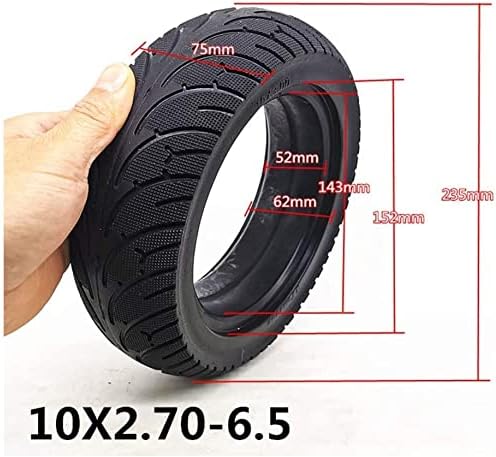 Mobility Scooter Tyres, 10 Inch Explosion- proof Solid Tire,Non- slip Wear- resistant Thick Rubber,Maintenance- free and Puncture- resistant Tire Scooter tires