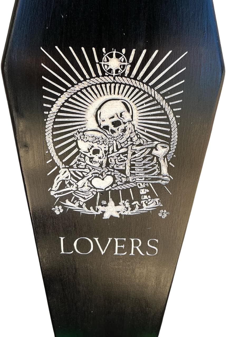 Coffin Lovers Tarot Skateboard | Longboard | 30x9 | Coffin Croozer