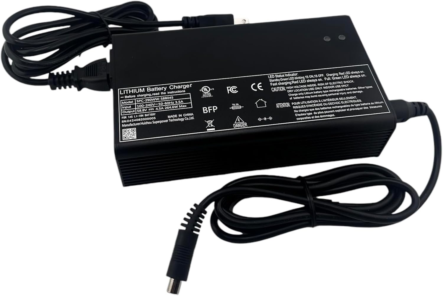 Apollo Pro 2023-24 Compatible Electric Scooter Charger