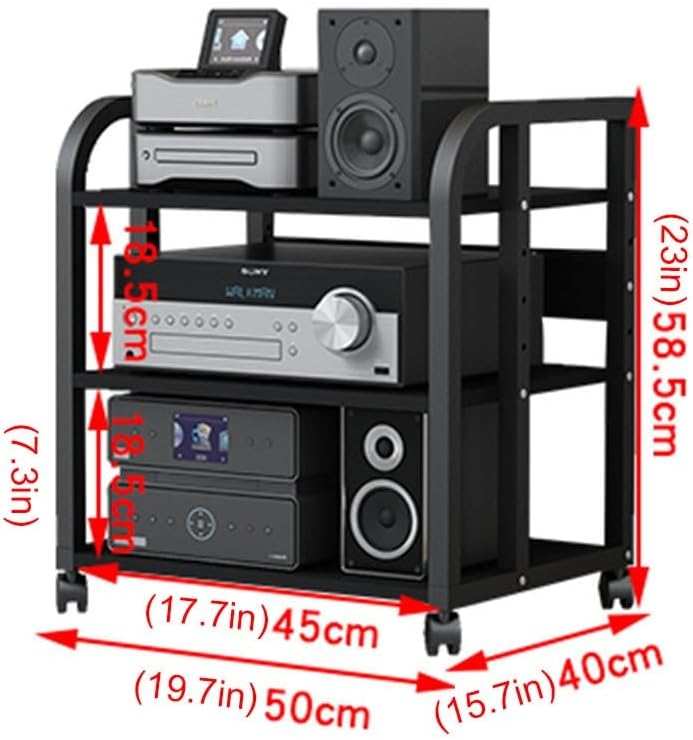 2/3/4/5-Tier Modern AV Cabinet
