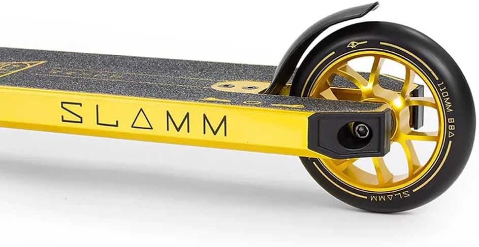 Slamm Sentinel V4 Stunt Scooter, Gold