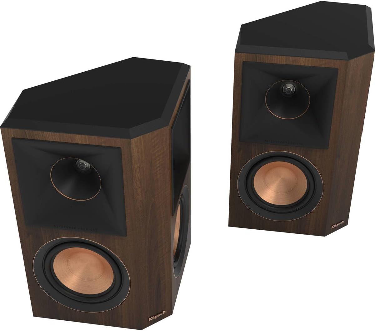 klipsch Reference Premiere RP-502S II Walnut Surround Sound Speakers