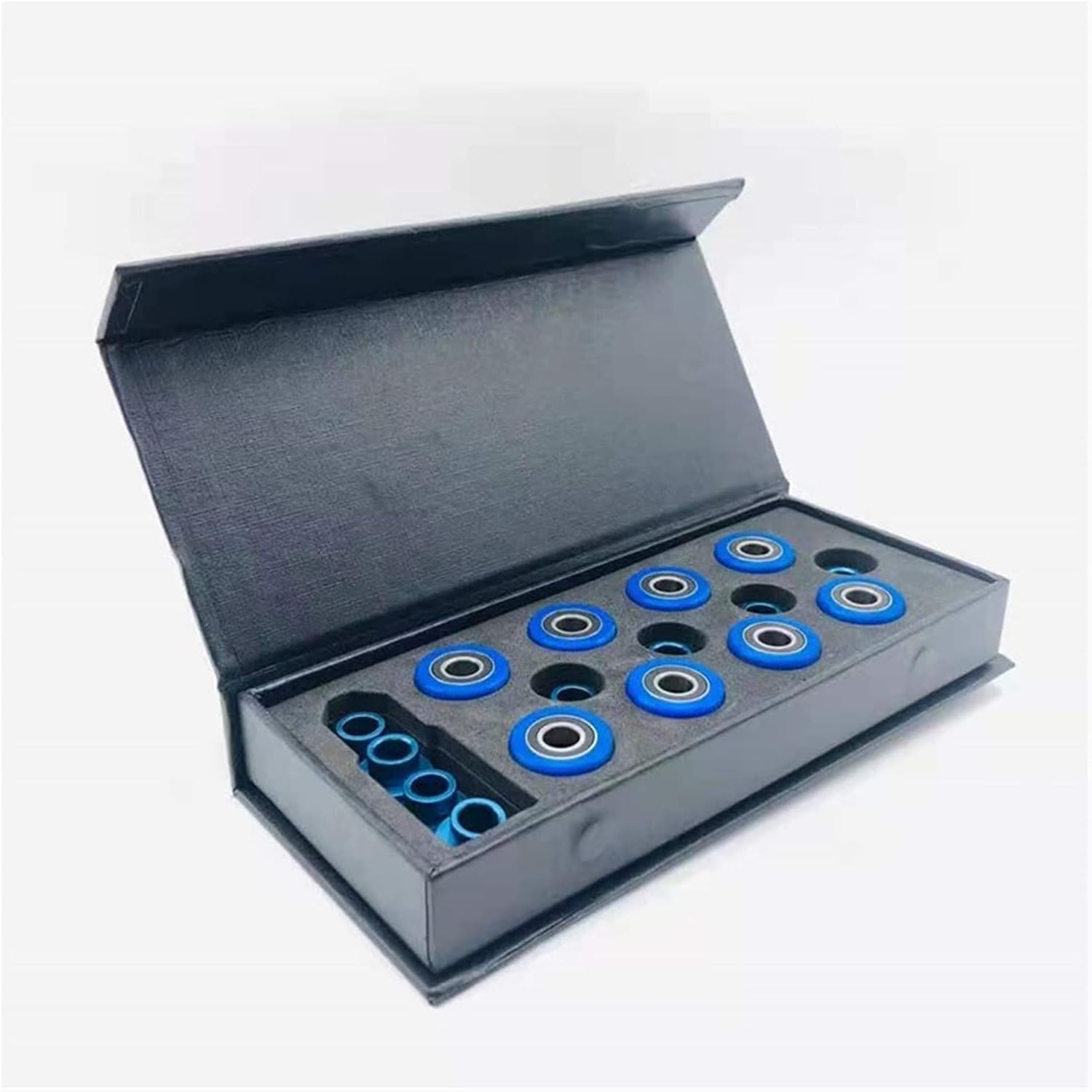 SUOFEILAIMU High Precise 688 608 Smooth Speed Skating Bearing for Inline Speed Race Competition Skating Speed Bearing (Color : 16 Bearing 8 Spacer)