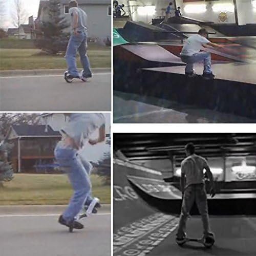 Biligo Cool Sport Workshop Skatecycle Hubless 2-Wheels Skateboard (bule)