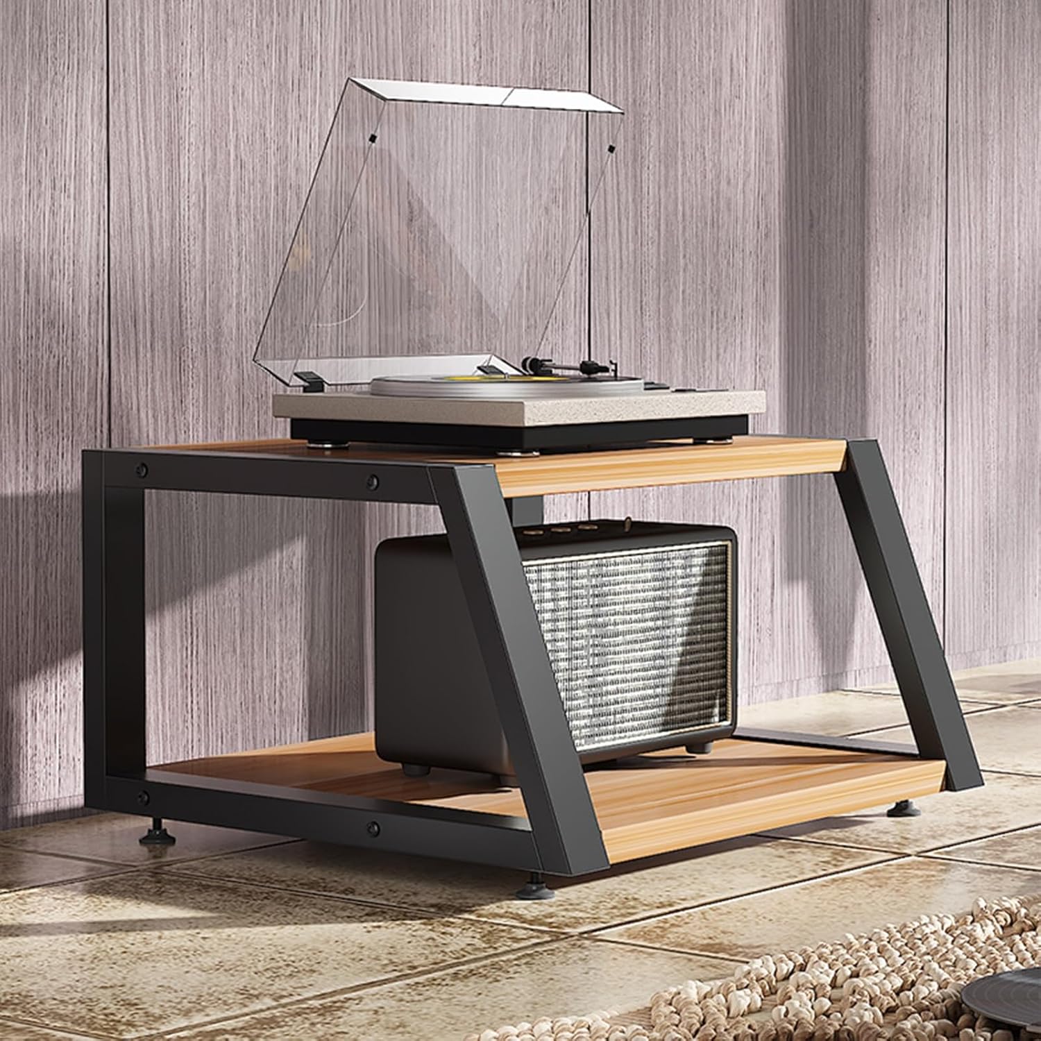 2/3/4-Tier Media Stand Audio/Video Component Cabinet Projector Shelf