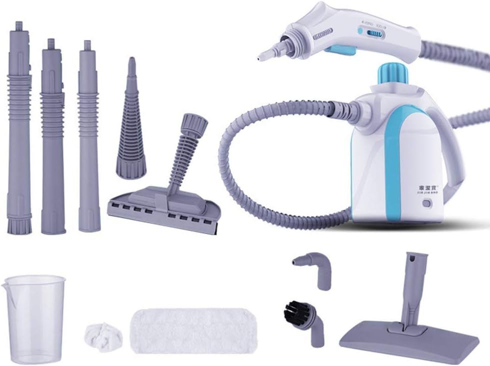 Automatic Steam Cleaner - 1200W High Temperature And High Pressure Automatic - with Extended Mop Accessories - Suitable for Families Cars More