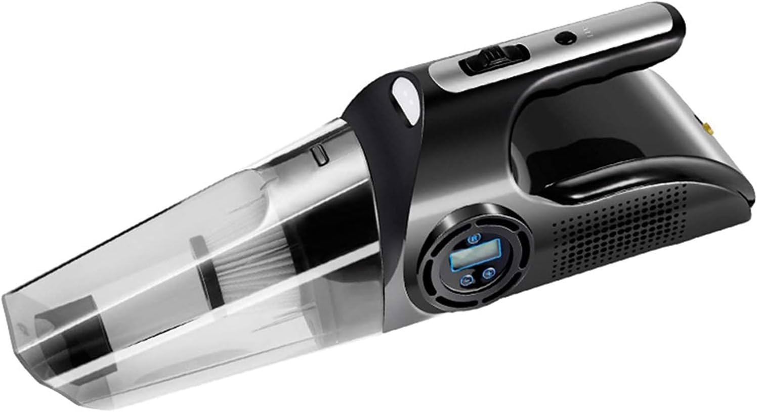 QERMXYRI Car Vacuum Cleaner - Portable Handheld Mini Vacuum Cleaner Attachments - Small Vacuum for Car, RV, Boats, Travel - Car Accessories，Multifunctional 4-in-1 Portable Car Vacuum