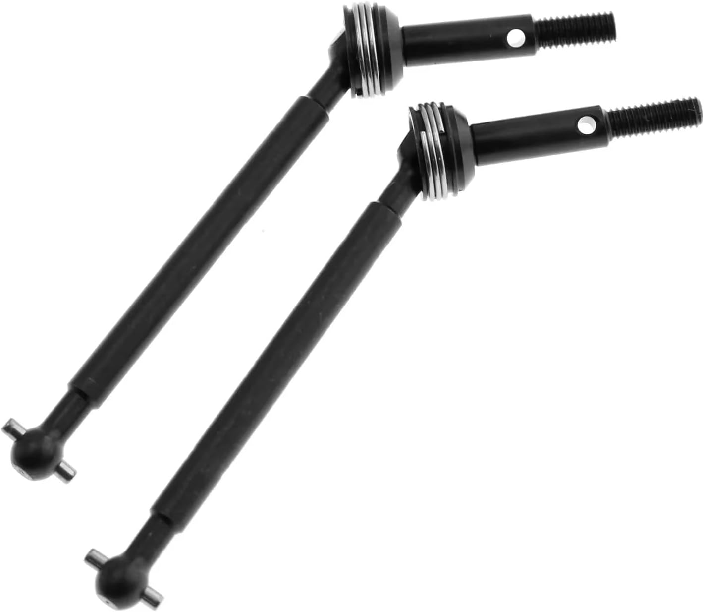 for Tamiya for BBX BB-01 1/10 Metal Accessories Kit Front and Rear Arm Upright Shock Tower Drive Shaft Set RC Car Upgrade Parts RC Car Parts(Black)