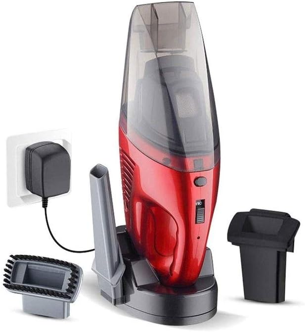 QERMXYRI Handheld Vacuum Cordless, Car Vacuum, Car Vacuum Cleaner High Power Mini Handheld Portable Small Vacuum for Quick Car Cleaning, Portable Auto Vacuum Cleaner ﻿