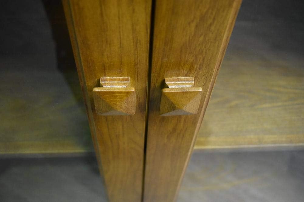 Crafters and Weavers Mission Bookcase/Curio Cabinet - Michael's Cherry