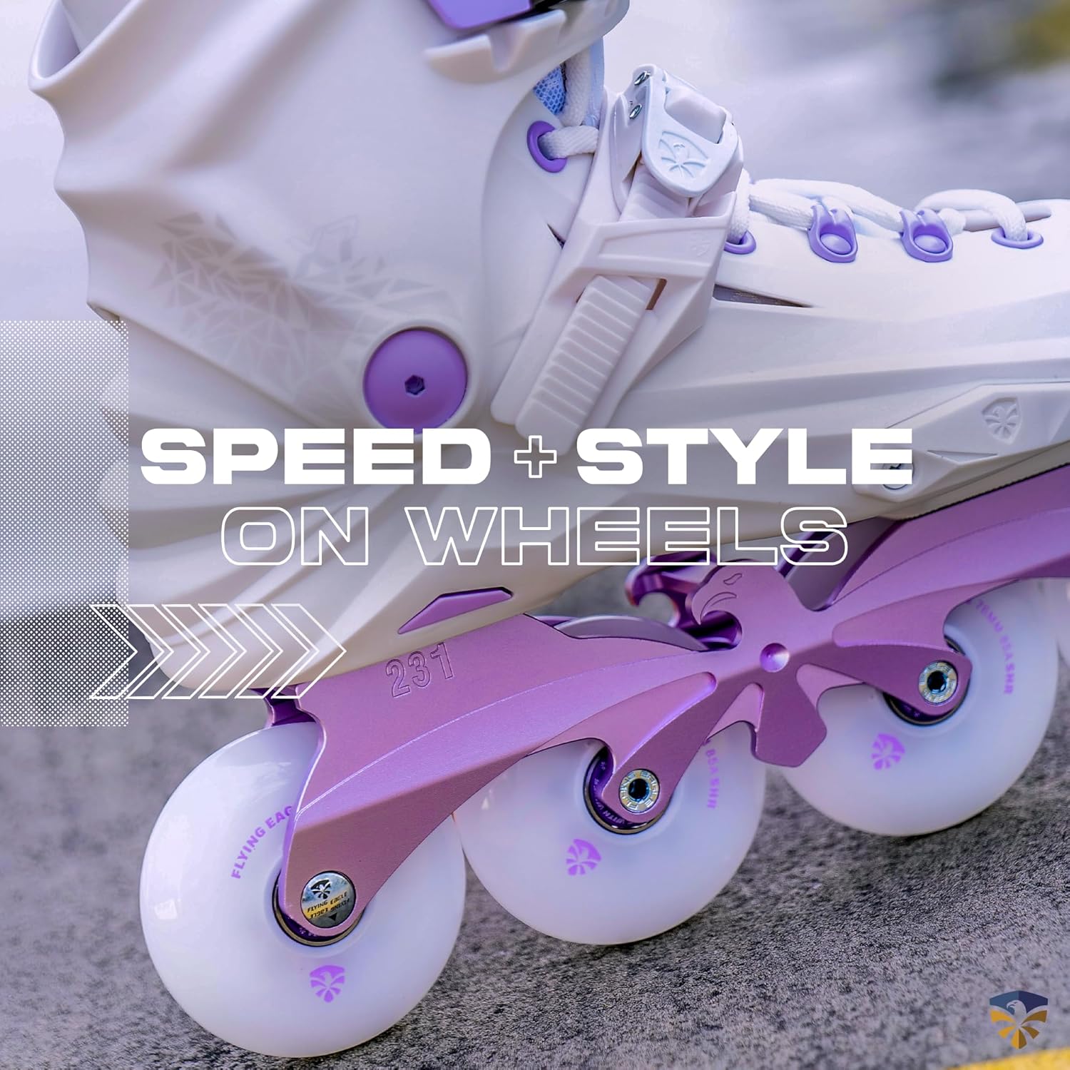 Flying Eagle X7F Reaver Adult Inline Skates Urban Professional, Roller Skate Adults, Outdoor Inline Roller Skates Shoes, in line Speed Rollerblading Skating Shoes for Men and Women