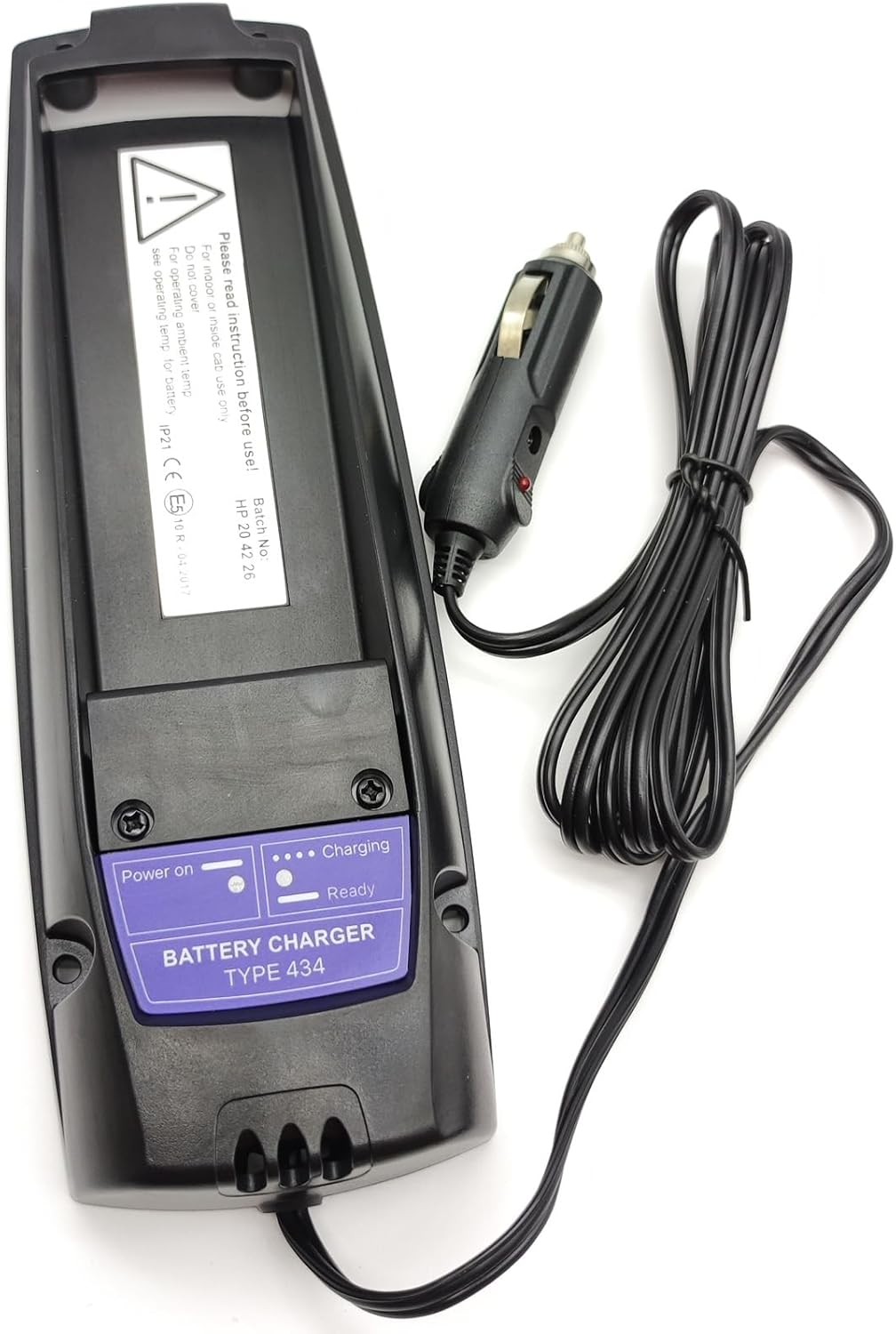 (3*Battery+1*Charger) DC 10~35V Battery Charger Type 434 + 3Pcs 7.2V 3.3Ah Type 593 Rechargeable NIMH Battery for SCANRECO 593/592/590/960/EEA2512/RC400 EEA4291