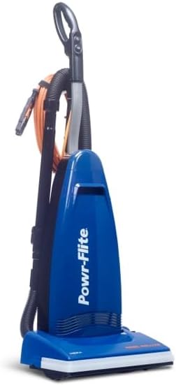 Powr-Flite Rigel Deluxe Commercial Vacuum Cleaner - High Performance Cleaning Machine for Professional Use. Onboard Tools, 3 Stage Filtration, Blue, PV130-W14-U