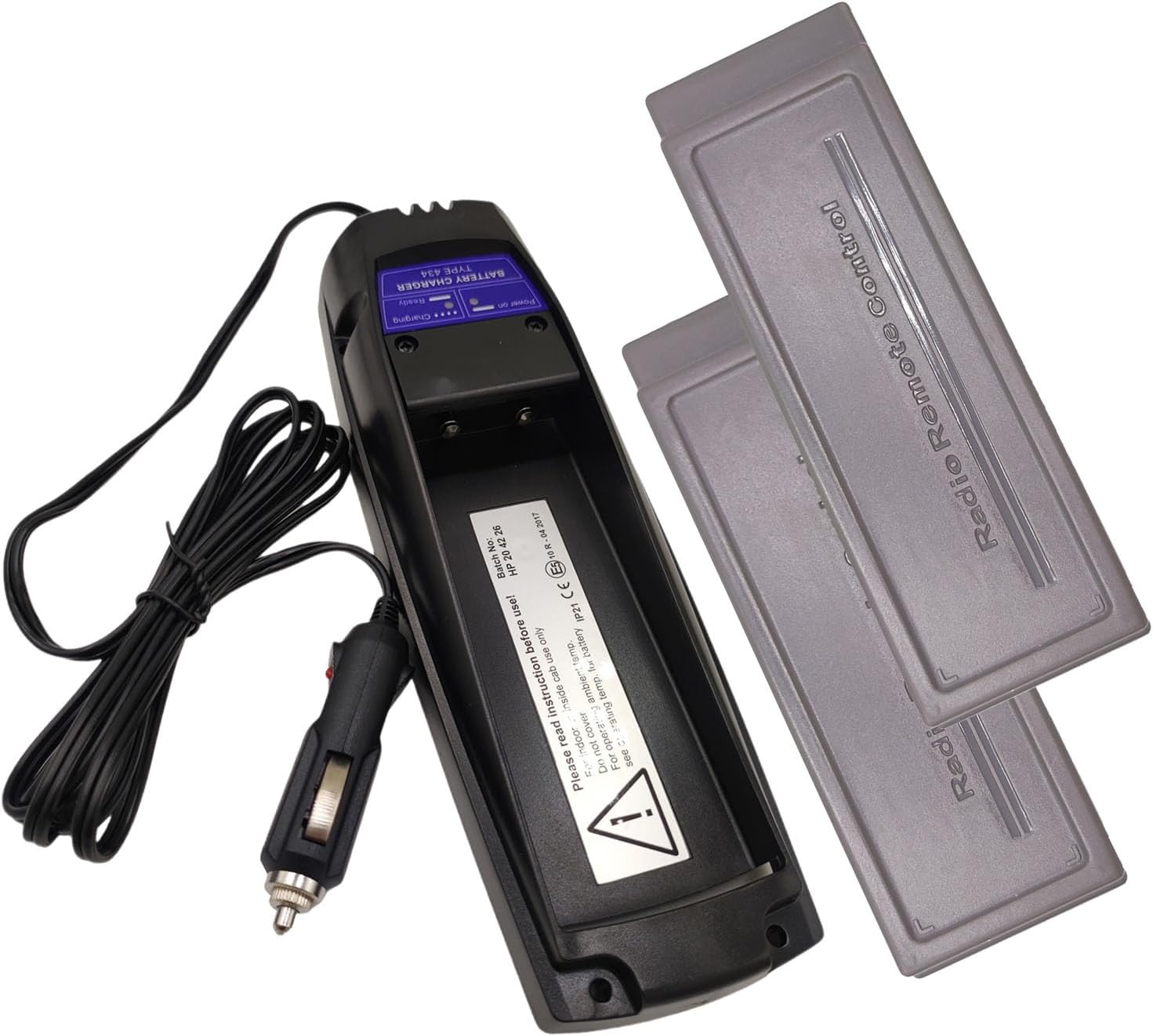 (2 x Battery + 1 x Charger) 10-24V Scanreco 434 Battery Charger with 7.2V SCANRECO 592 Battery for Scanreco 592 590 960 RC400 Battery (592 Battery, Car Charger)