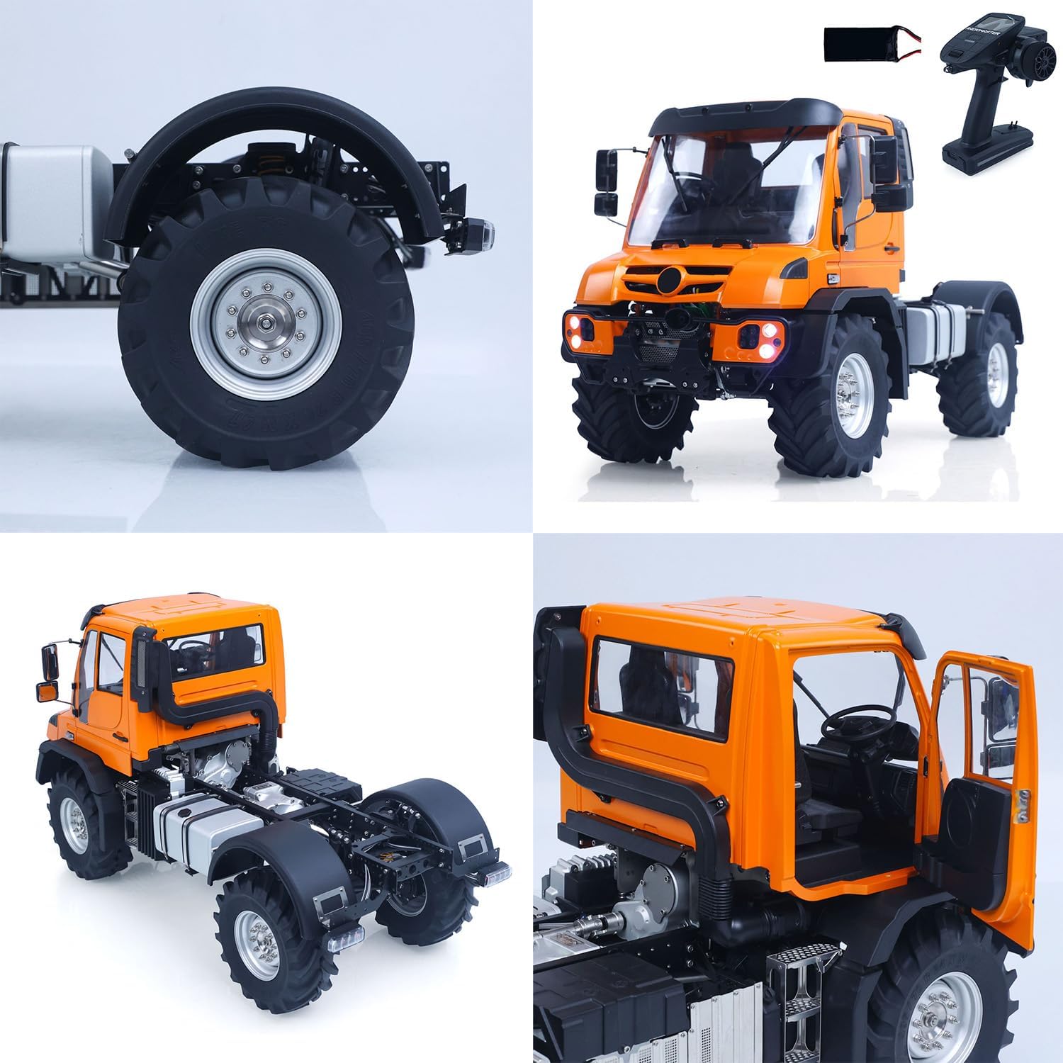 TOUCAN RC HOBBY U535 Lite 4X4 1/14 Remote Control Rock Crawler Car RC Off Road Vehicle Metal Drive Shafts 2Speed Gearbox Brushless Motor ESC