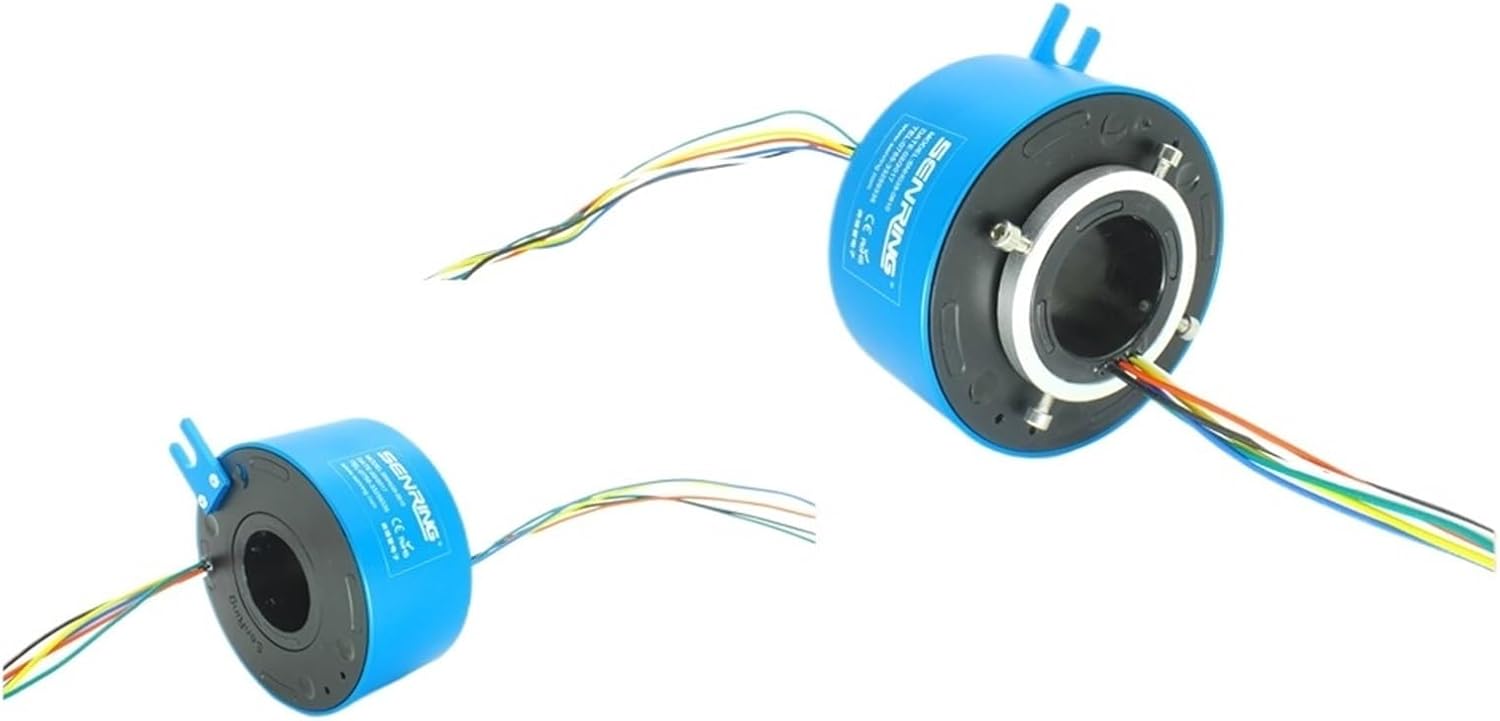 Electrical Slip Ring Inner Size 35mm with 6 Circuits/Wires 5A of Through bore Slip Ring