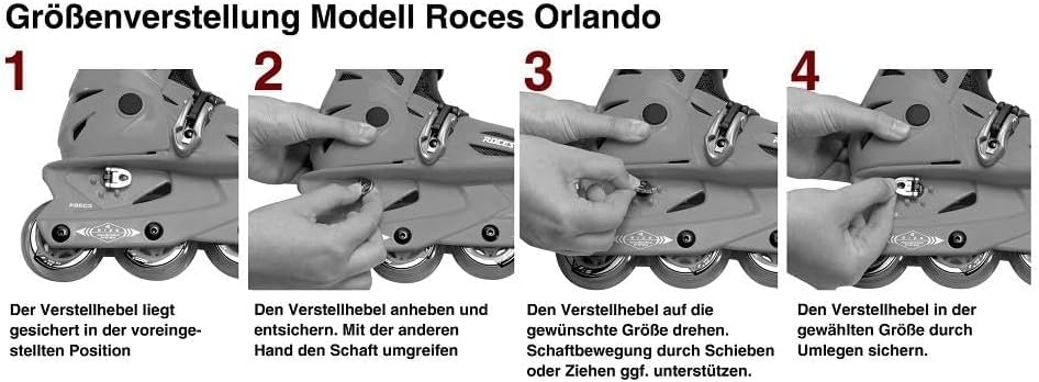 Roces Girls' Inline-Skates Orlando Iii