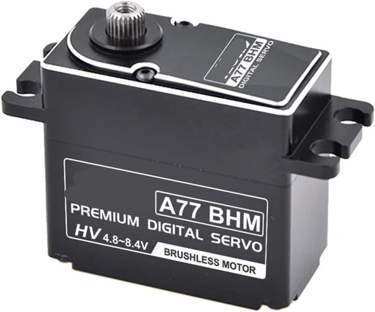 A85CHM A77BHM A77BHL 41KG 18KG 24KG High Torque Digital Coreless Brushless Standard Servo(A77BHL 24kg Servo)
