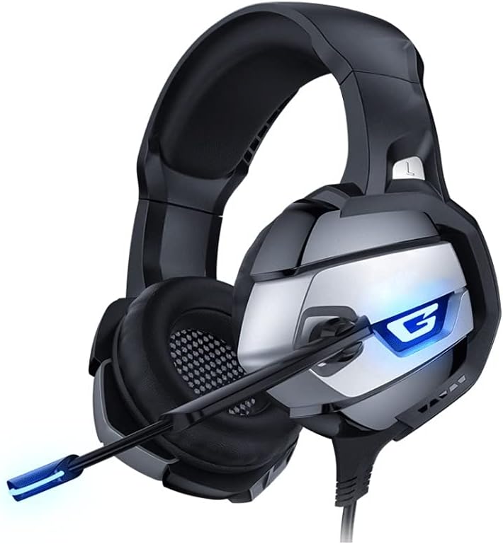 Microphone Headphone Head-Mounted 7.1-Channel USB Gaming Headset,Wired Headset,for PC,MAC,PS4,Xbox