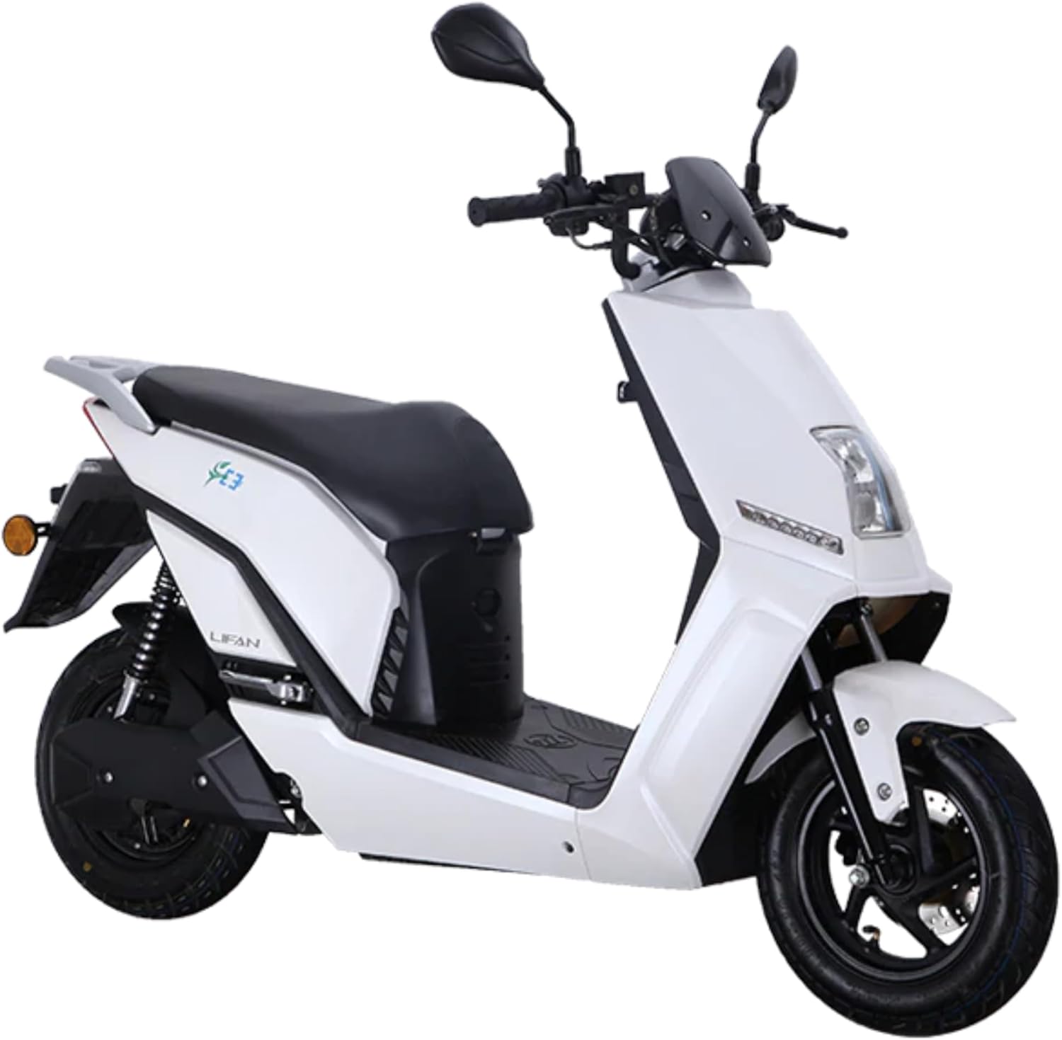 Lifan E3 | Installed with 1200W Motor | 60V Lithium Battery | 75-Mile Range | Smart Electric Scooter | EBS, Cruise Control & Full LED Lighting | Street Legal