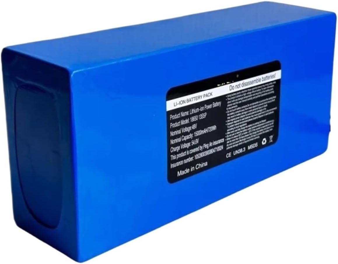 48V 13S5P 15000mAh High Capacity Battery, Compatible for JOYOR Y10 S-PRO High Power Li-ion Battery Pack, Scooter Battery Built-in Intelligent BMS(Battery Triangle-DC)