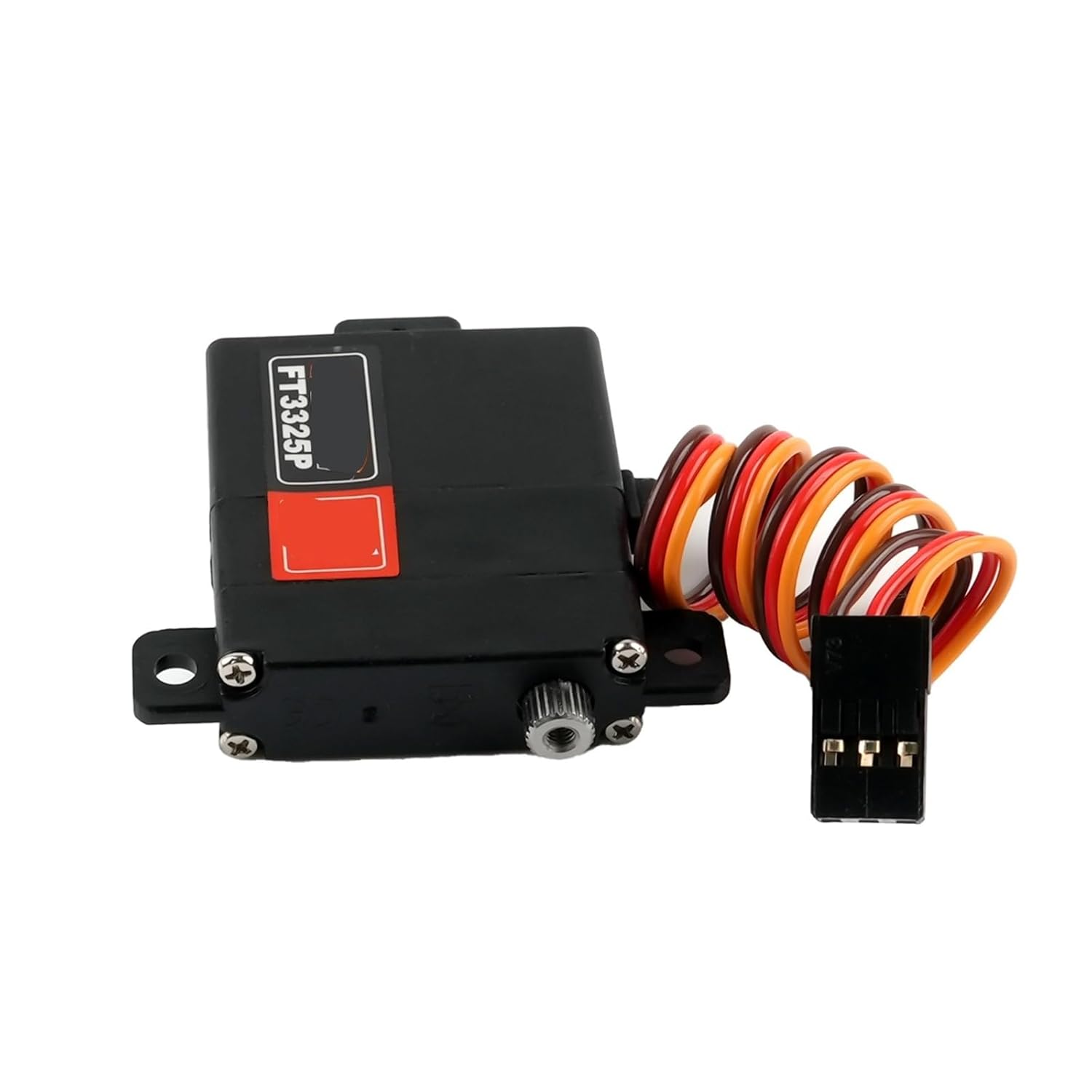 7kg FT3325P Metal Gear Thin Wing Digital Servo 6V 0.1s RC Drone 120 Degree Angle(4PCS FT3325P 7KG)