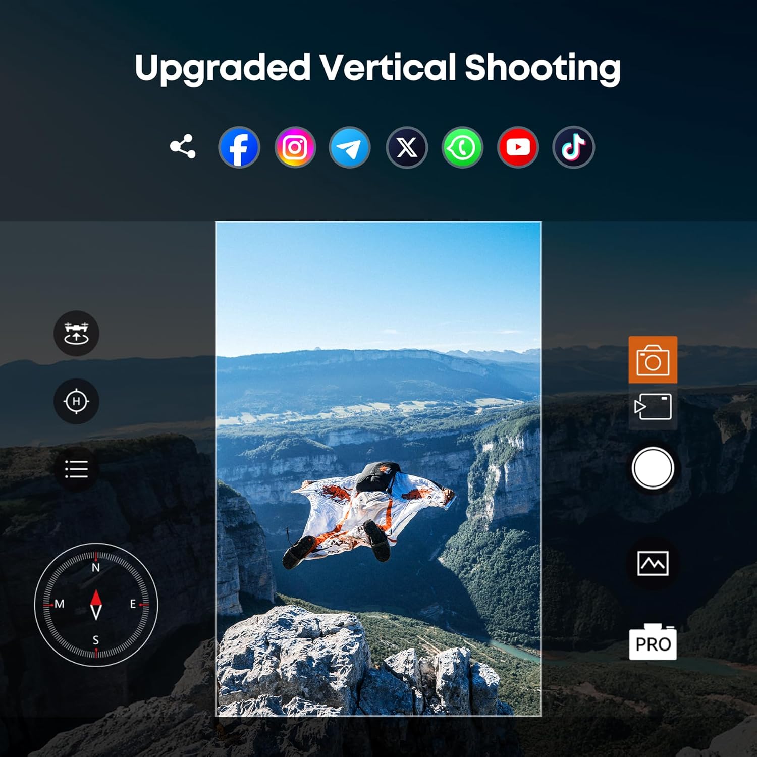 Bwine F7MINI 4K Video 8K Photo Drones with Camera for Adults, 3-Axis Gimbal EIS, 96Mins, 249g FAA-exempt, Over 6KM Transmission, AI GPS Smart Return, Follow, Waypoint, Orbit Fly, Better for Beginner