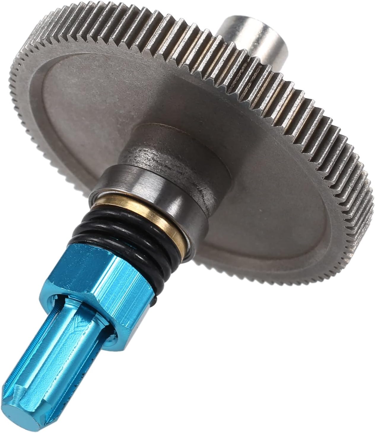 ISTOVO 91T Spur Gear Slipper Clutch 21T 19T 17T Gear Set for Arrma 1/10 Senton Big Rock Vorteks Parts, Blue