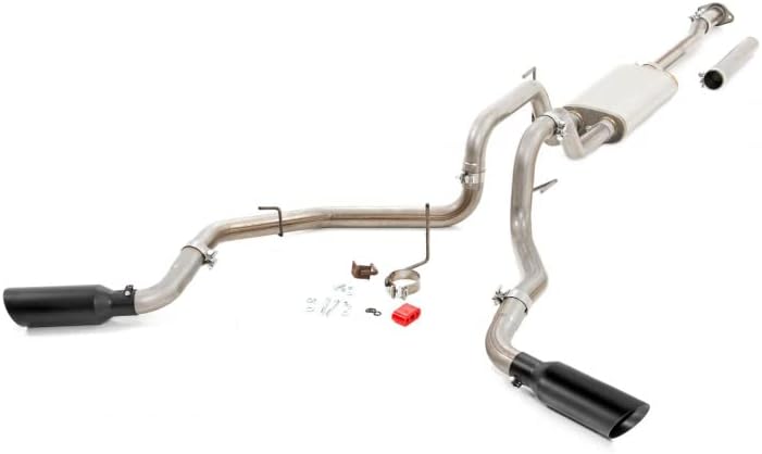 Rough Country Dual Cat-Back Exhaust for 2021-2024 Ford F-150 2WD/4WD - 96018