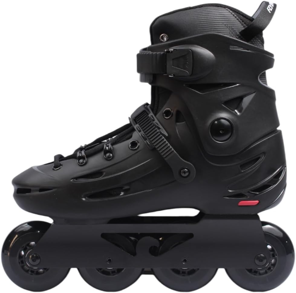 Flying Eagle F5D Eclipse Freeskates - Roller Skates Women, Aggressive Inline Skates Men Sport, Outdoor Roller Skate Shoes for Adults, Inline Skate, Skating Shoes - Black, Men's Size: 3.5-4US / 36EU