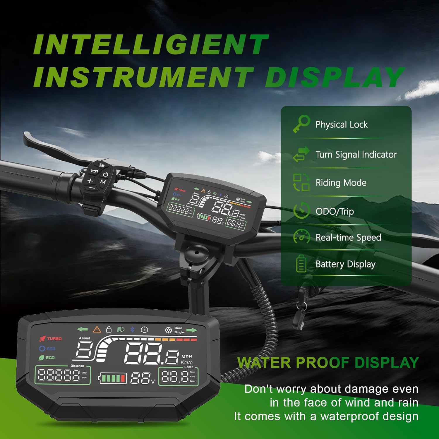 M4 Foldable Electric Scooter | 48V800W Motor | 45km/h Speed | 45km Range | 10