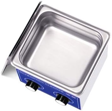 CGOLDENWALL 1.3L Professional Stainless Steel Ultrasonic Cleaner Cleaning Machine Heating Timing Adjustable Commercial Grade 110V