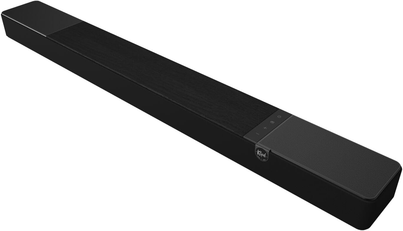 Klipsch FLEXUS-200-SOUNDBAR 3.1.2 Sound System Soundbar with a Klipsch FLEXUS-10-SUB 10