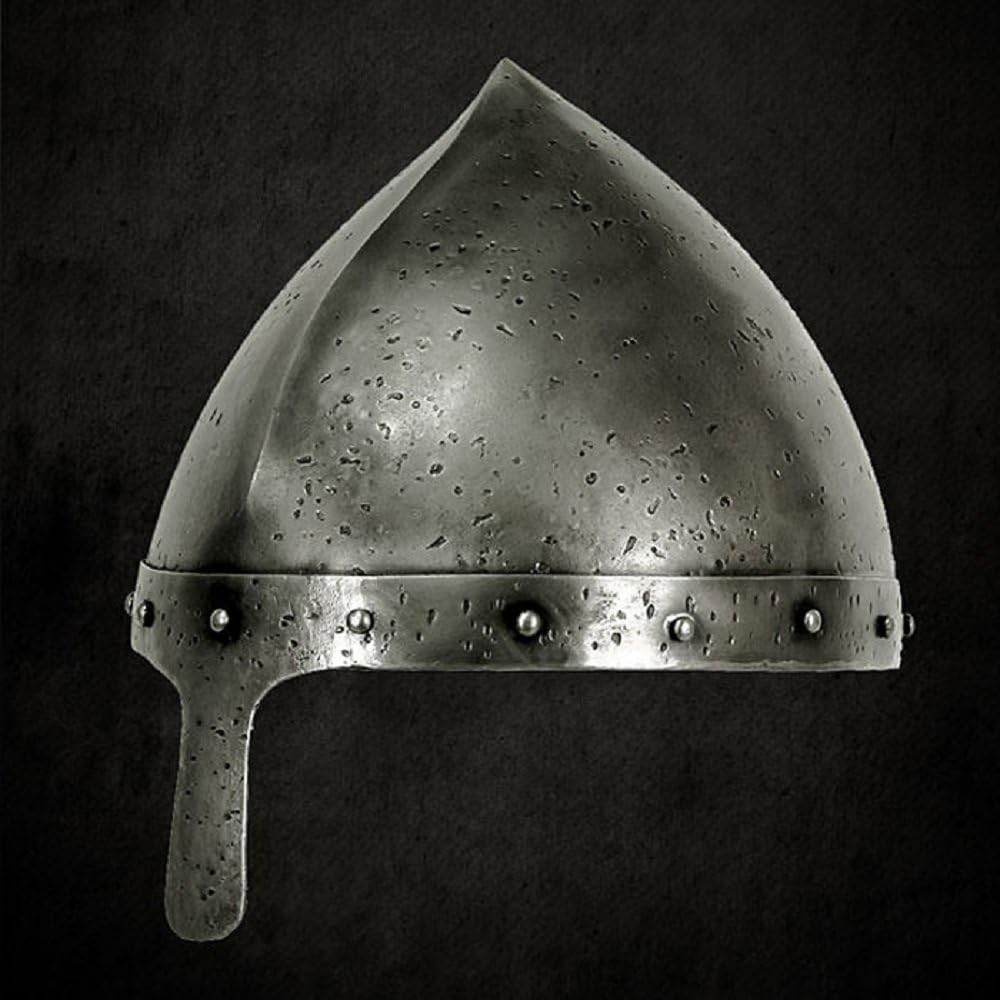 10th Century Nasal Helmet Silver