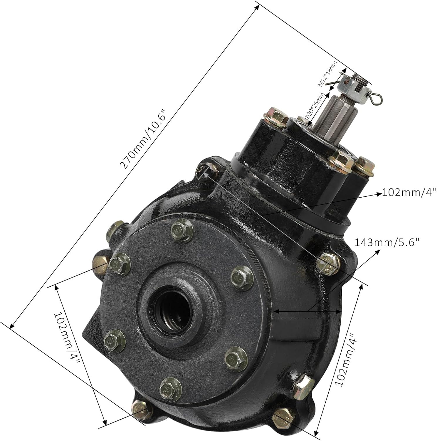 ATV Reverse Transmission Gear Box & 425mm (16.7