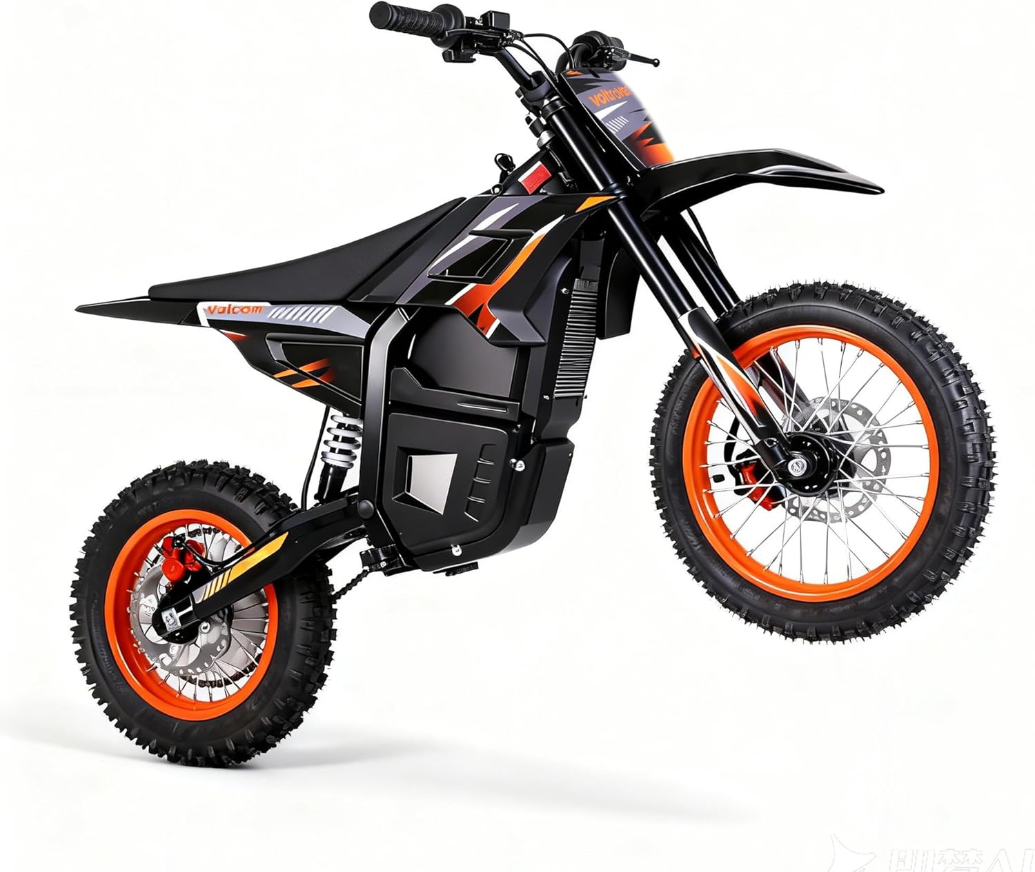 JVV M5 Electric Scooter, 2000W Mid-Drive Motor, 48V 20Ah, Hydraulic Brakes & Adjustable Suspension, for Trail, Beach, Street Riding