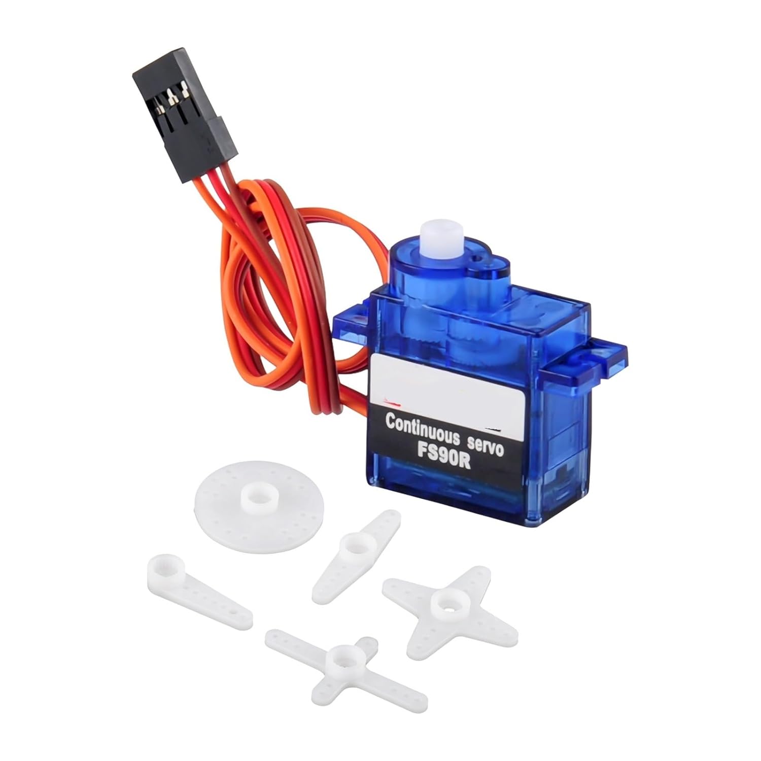 30pcs FS90R Servo Motor 360 Degree Continuous Motor Rotation