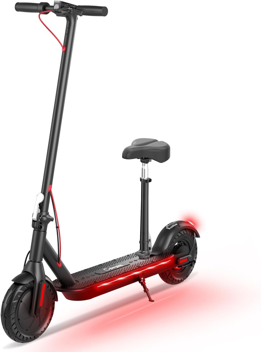 Electric Scooter with 430W Peak Motor for Adults, 10