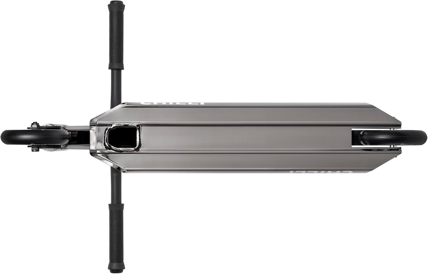 Chilli Pro Scooter - Rocky V2 Black Neochrome Extreme Intermediate Park Stunt Scooter, 110 mm Wheels, Aluminum T-bar, Spider IHC Compression, for Ages 6+