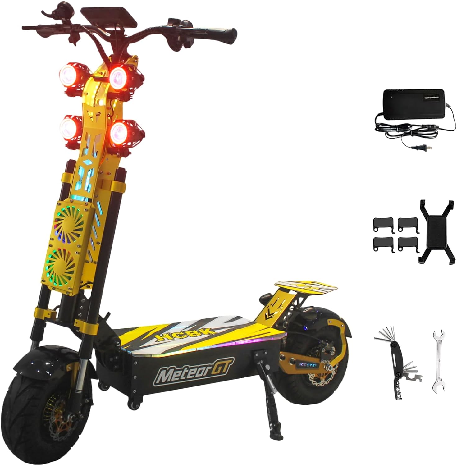 Electric Scooter for Adults 10000W Dual Motor, 13