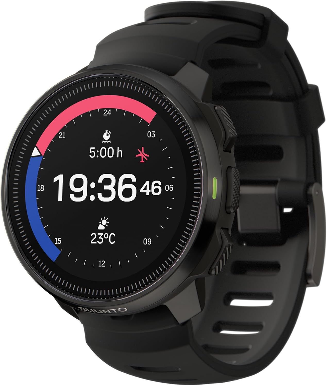 SUUNTO Ocean Dive Computer, GPS Multisport Watch for Training, Underwater Route Tracking & Wireless Tank Pressure Monitor, AMOLED Touchscreen, Dualband GNSS, Offline Map, 26D Battery Life, All Black