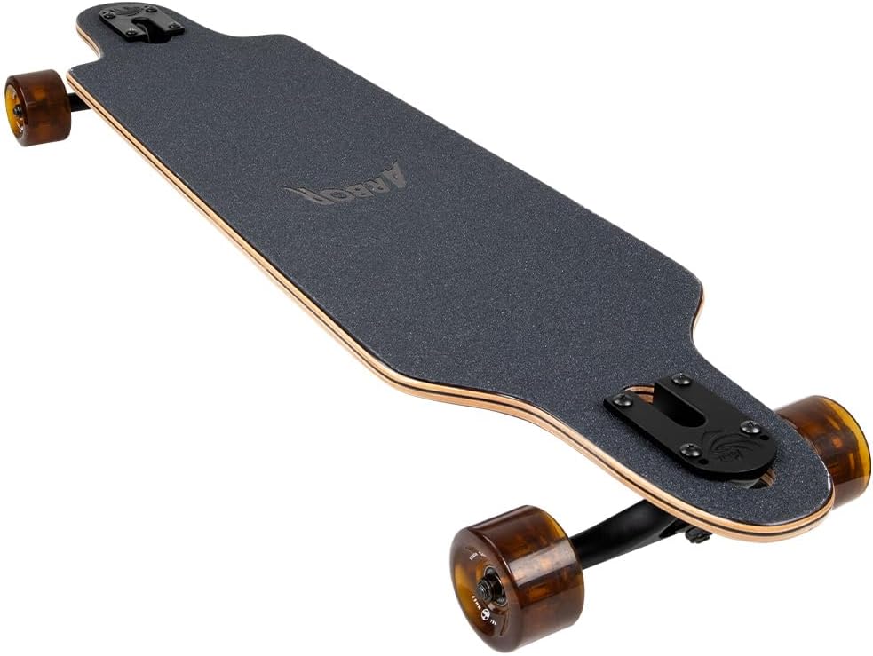 Arbor Journey Nightfall Zeppelin 26″ Longboard Complete – Compact Cruiser Skateboard with Directional Deck Shape, Premium Maple Construction, Smooth Carving & Urban Commuting Ride